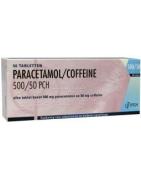 Paracetamol coffeine 500/50Pijn algemeen8711218005955