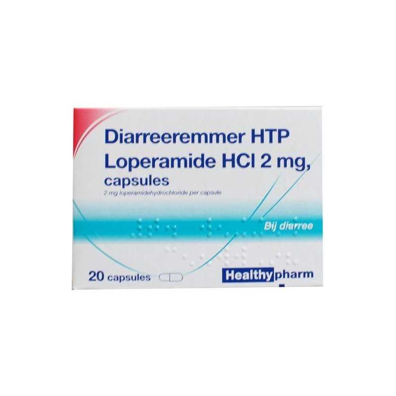 Loperamide 2mg diarreeremmerDiarree8714632070004