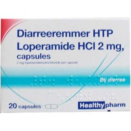 Loperamide 2mg diarreeremmerDiarree8714632070004