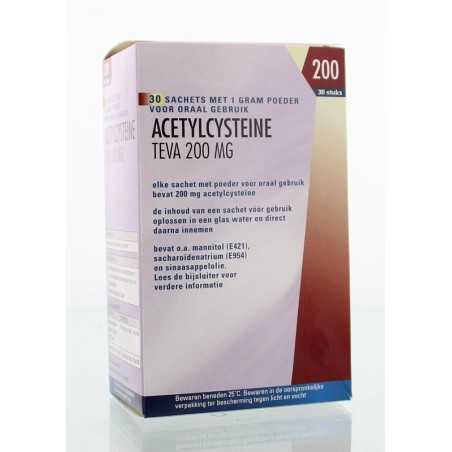 Acetylcysteine 200mg poederPijn algemeen8711218015473