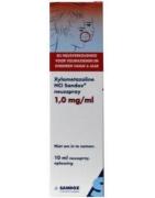 Xylometazoline 1mg/ml sprayNeus/inhalatie8712371007244