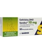 Cetirizine 2HCl 10 mgHooikoorts8712371001440