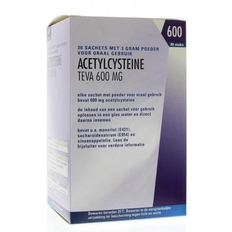 Acetylcysteine 600mgPijn algemeen8711218015145