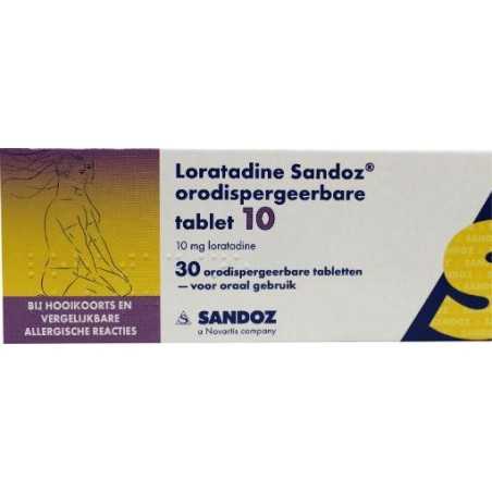 Loratadine 10mg orotaatHooikoorts8712371007848