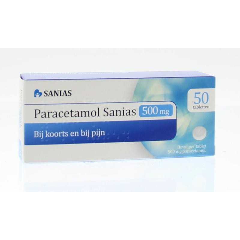 Paracetamol 500mgPijn algemeen8716049025271