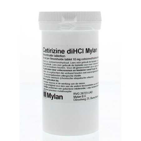 Cetirizine diHCl 10mgHooikoorts8717472417107