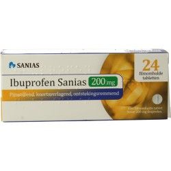 Ibuprofen 200mg omhulde tablettenPijn algemeen8710552509051