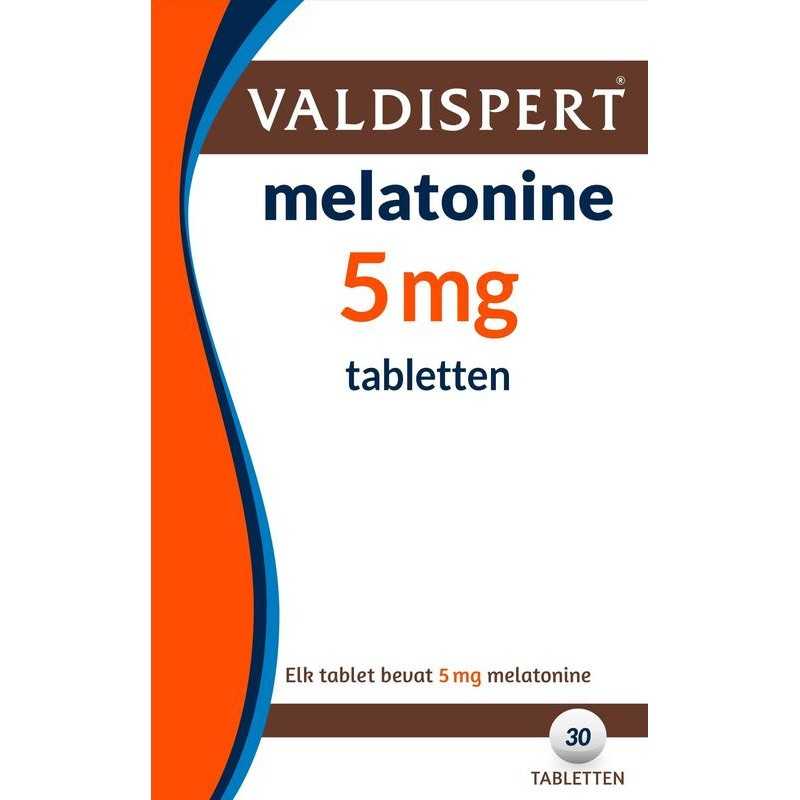 Melatonine 5mgOverig gezondheidsproducten8711744051334