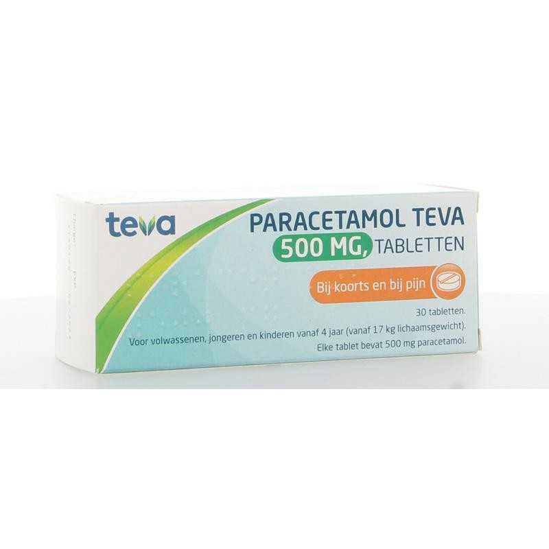 Paracetamol 500 milligramPijn algemeen8711218985486