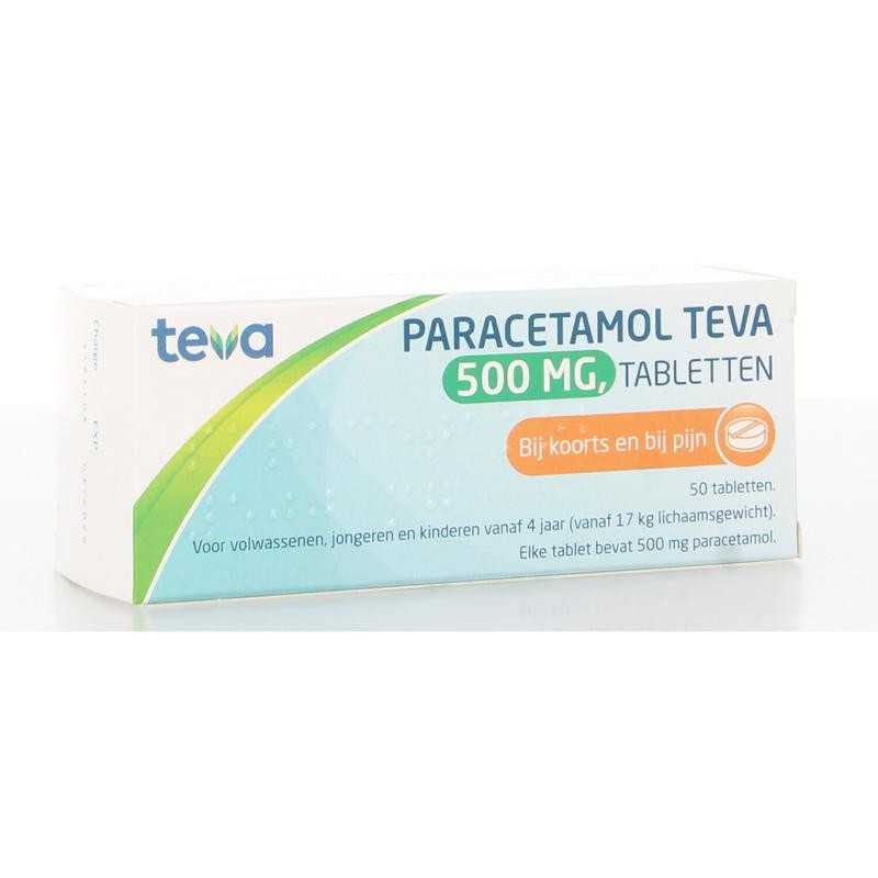 Paracetamol 500 milligramPijn algemeen8711218984212