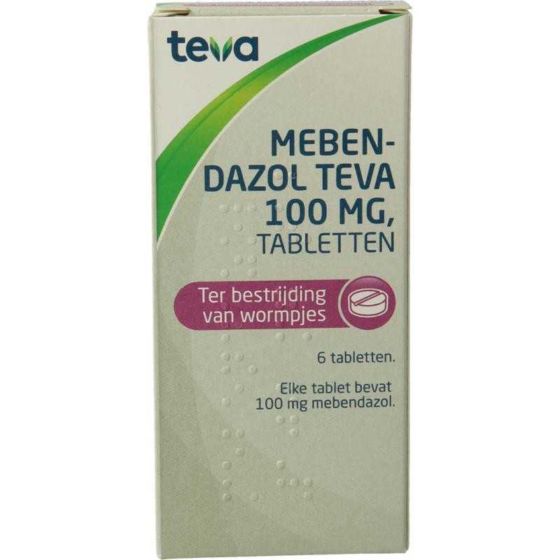 Mebendazol 100mgOverig spijsvertering8711218986292