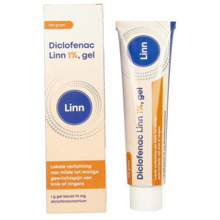 Diclofenac gel 1%Pijn algemeen8718274580433