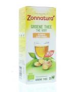 Groene thee gember bioKoffie/thee8711812425838