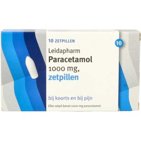 Paracetamol 1000mg zetpilPijn algemeen8716049035584