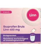 Ibuprofen bruisgranulaat 400mgPijn algemeen8718274580303