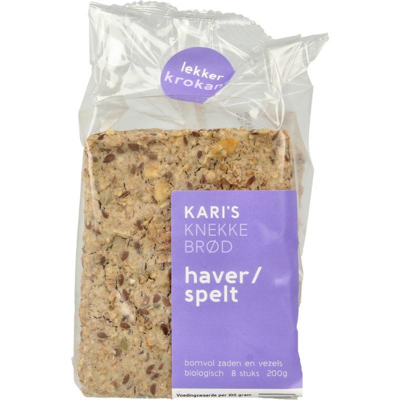 Knekkebrod haver/spelt bioVoeding8719992416226