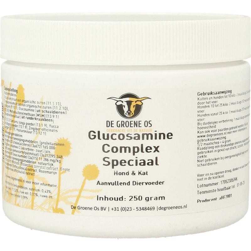 Glucosamine complex speciaal hond/katDieren8716378999144