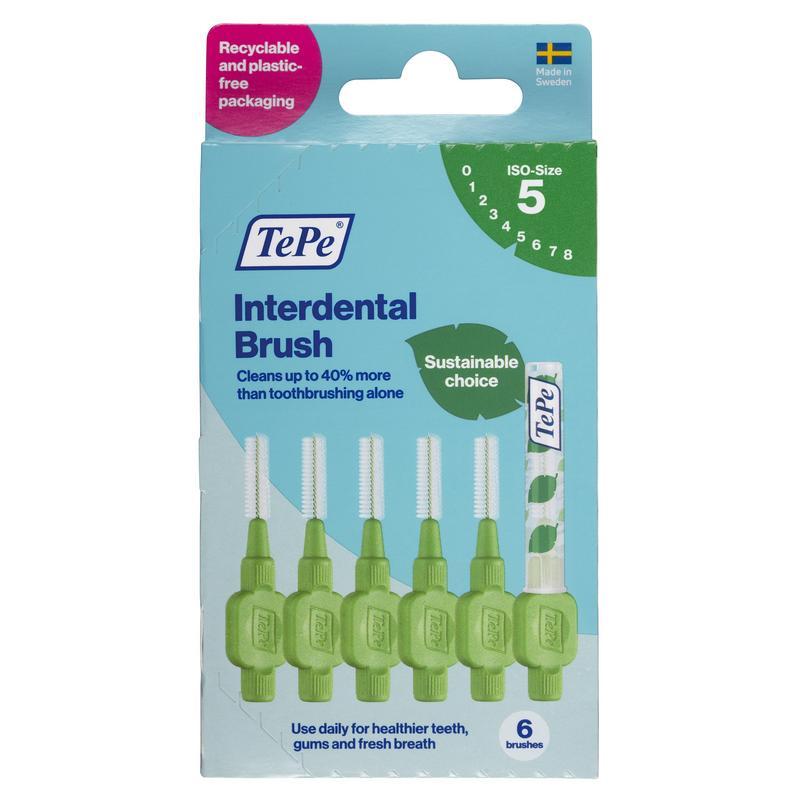 Interdentale ragers original groen 0,8mm maat 5Mondhygiëne7350121256095