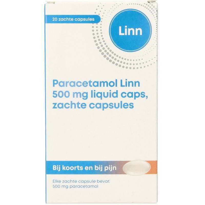 Paracetamol 500mg liquid capsPijn algemeen8718274580266