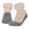 Huisslof wol anti-slip beige 45/46Kleding/ondergoed8720566811576