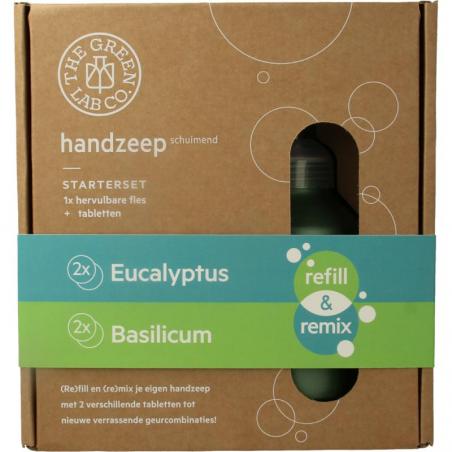Handzeep premium starterset eucalyptus & basilicumZeep8720726652094