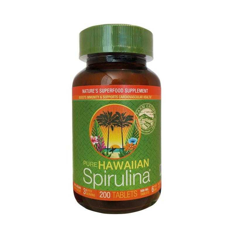 Pure Hawaiaanse spirulinaOverig gezondheidsproducten732894010024