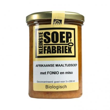 Afrikaanse maaltijdsoep met fonio en miso bioVoeding8720143629099