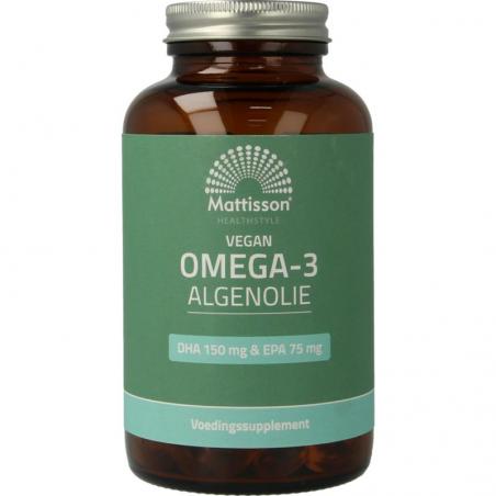 Vegan omega 3 algenolie DHA 150mg EPA 75mgOverig gezondheidsproducten8717677969050