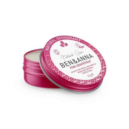 Natural deodorant creme pink grapefruit blikjeDeodorant4260491220899