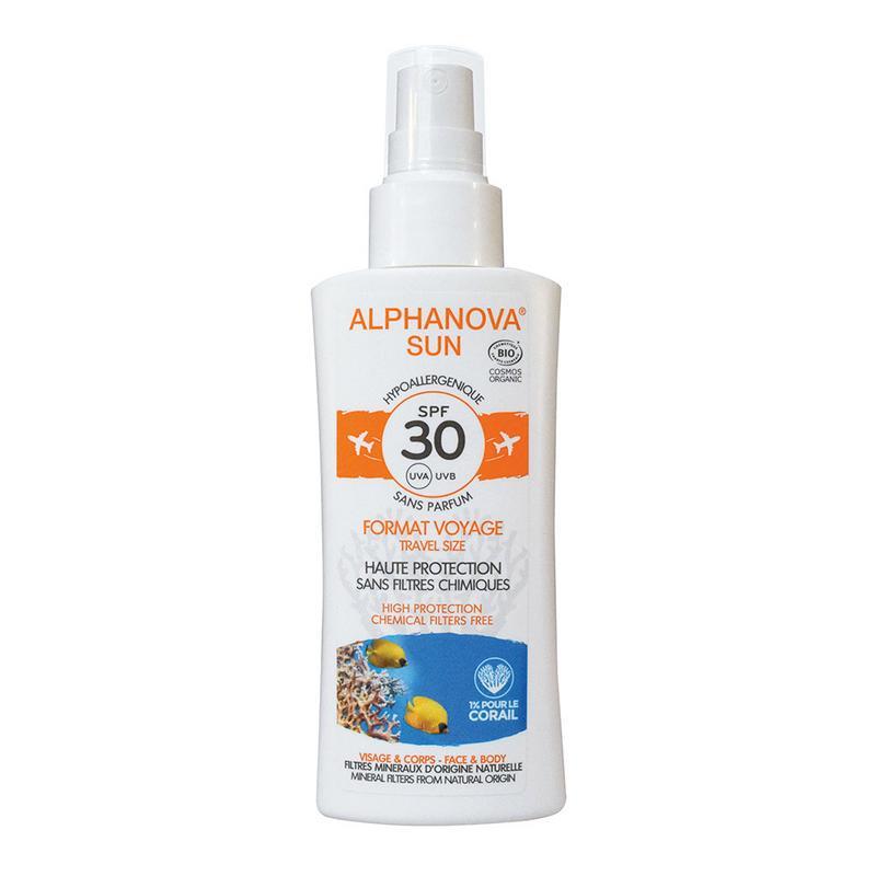 Sun spray gevoelige huid SPF30In de zon3760075071783