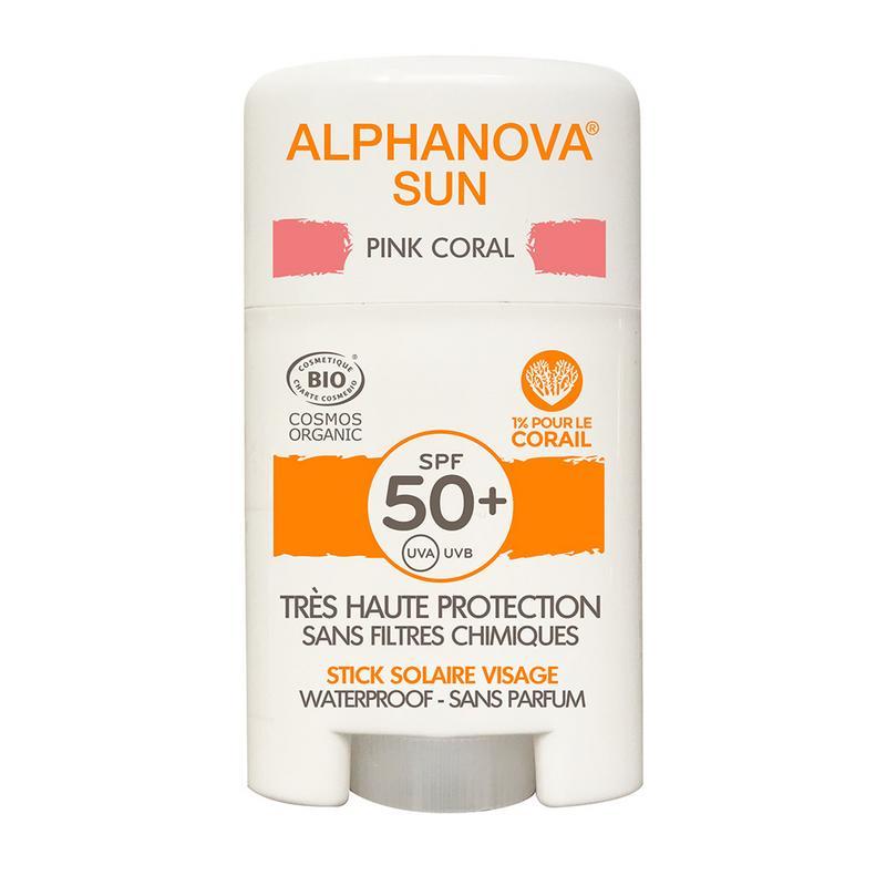 Sun stick face pink SPF50+In de zon3760075071776