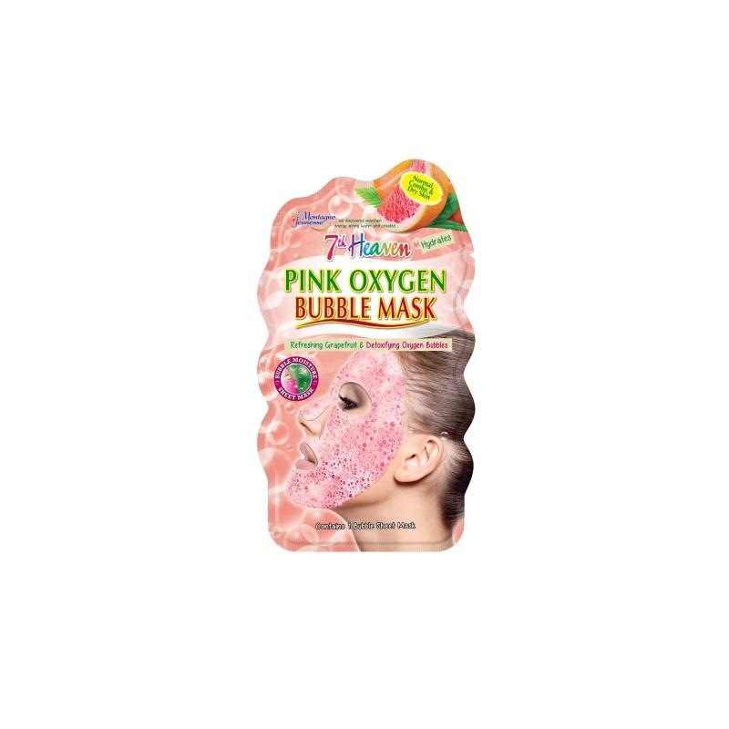 7th Heaven face mask pink oxygen bubble sheetReiniging083800047833