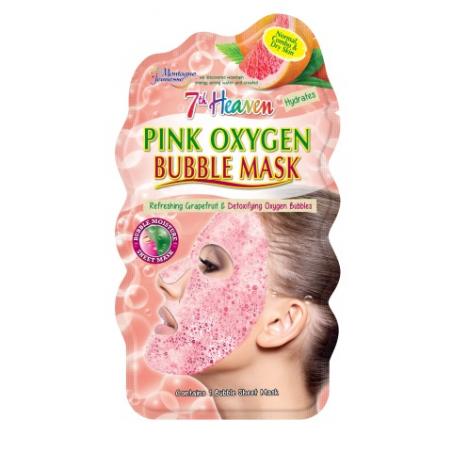 7th Heaven face mask pink oxygen bubble sheetReiniging083800047833