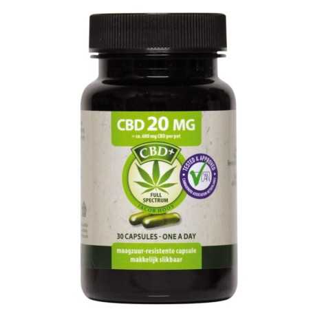 CBD Capsules 20mgOverig gezondheidsproducten8712053712961