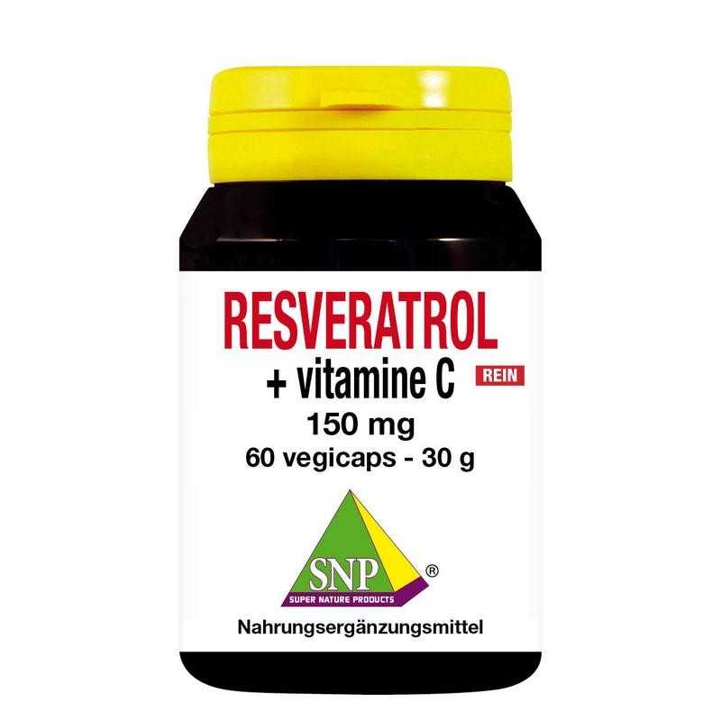 Resveratrol + vitamine C 150mg puurOverig gezondheidsproducten8718591426063