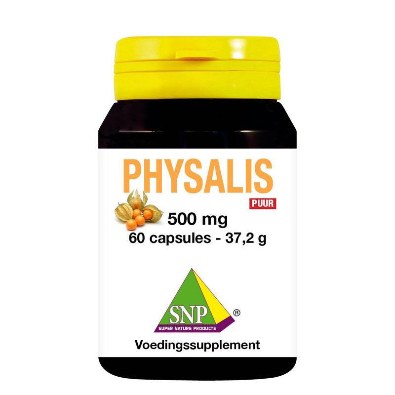 Physalis 500mg puurOverig gezondheidsproducten8718591426070