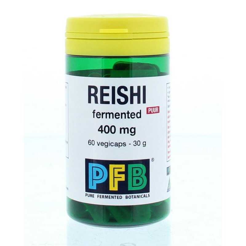 Reishi fermented 400mg puurFytotherapie8718591426001