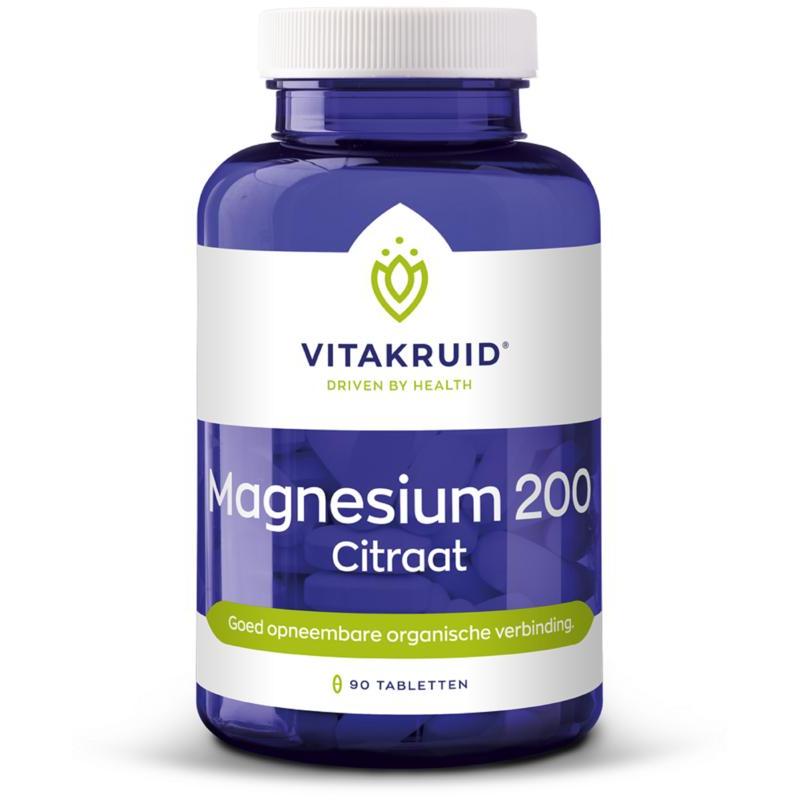 Magnesium 200 citraatMineralen enkel8717438691633