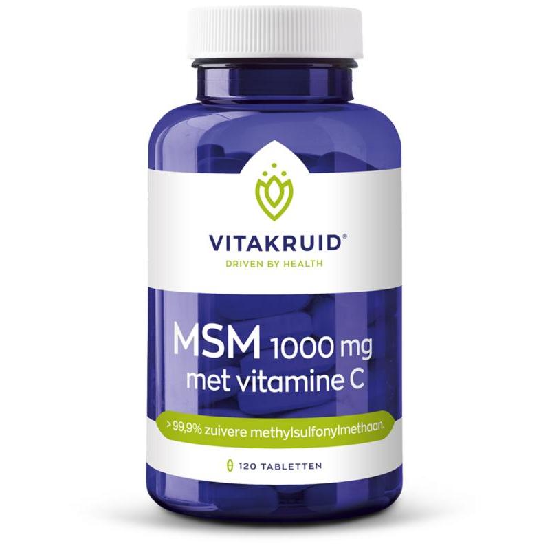 MSM 1000mg + vitamine COverig vitaminen/mineralen8717438691329