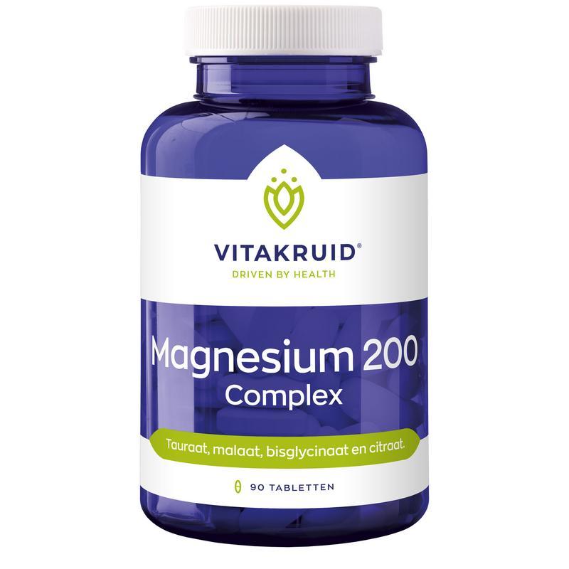 Magnesium 200 complexMineralen enkel8717438691626