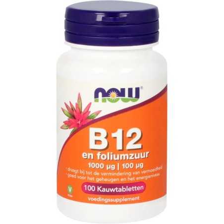 Vitamine B12 1000 mcg en Foliumzuur 100 mcgVitamine enkel733739102683