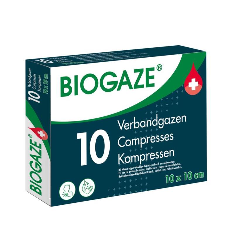 Verbandgaas/kompres 10 x 10cmVerbandmiddelen8717154533170