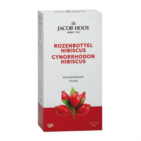 Rozenbottel hibiscus thee zakjesKoffie/thee8712053352303