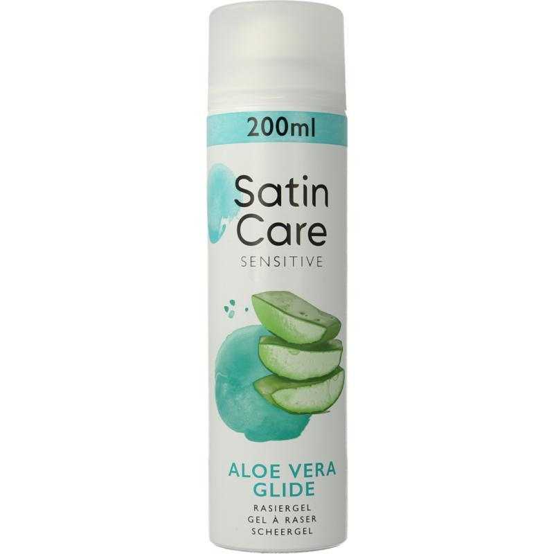 Satin care scheergel gevoelige huidScheerschuim/gel/crème8006540768808