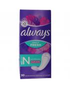 Inlegkruisjes daily fresh normaal & scentDamesverband/tampons8006540806807