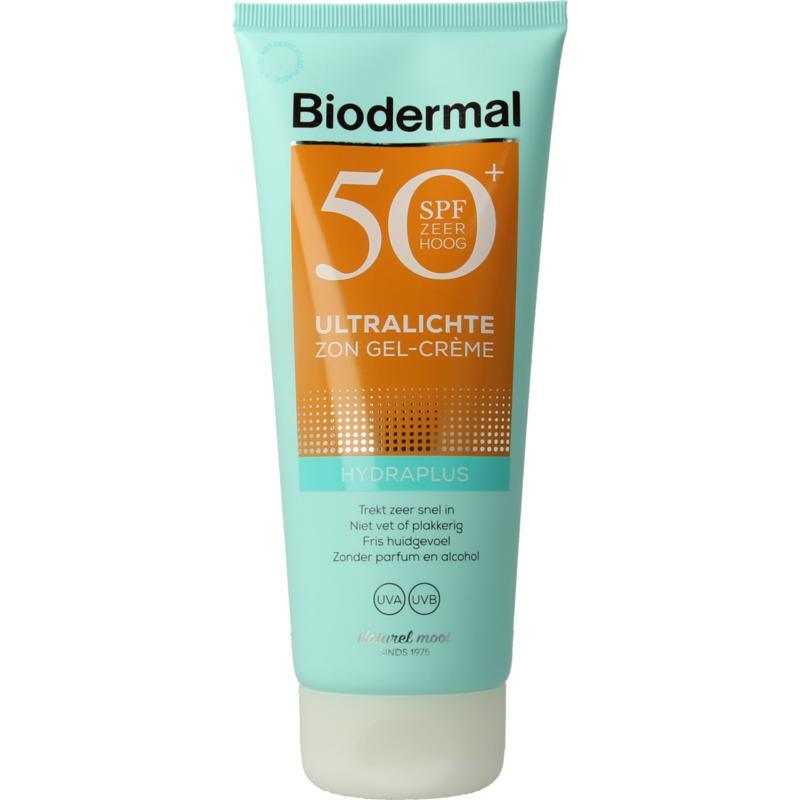 Gelcreme ultralicht SPF50+In de zon8710537044621