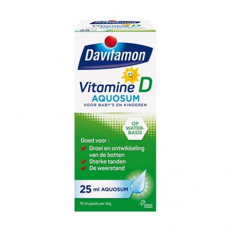 Vitamine D aquosum druppelsVitamine enkel8710537703375