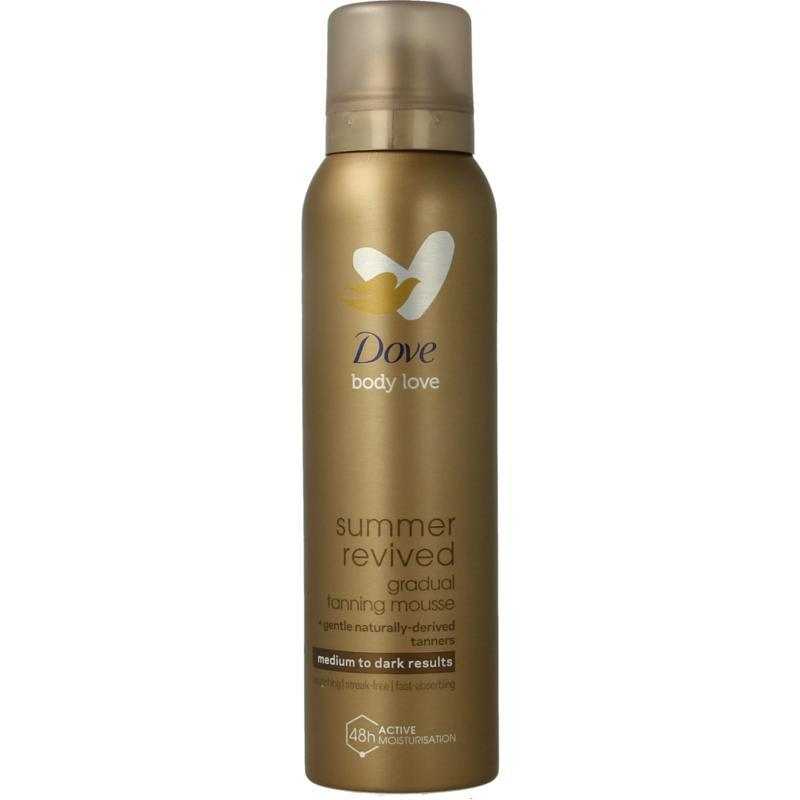 Dermaspa body mousse tanning medium to darkOverig lichaam8710847962783