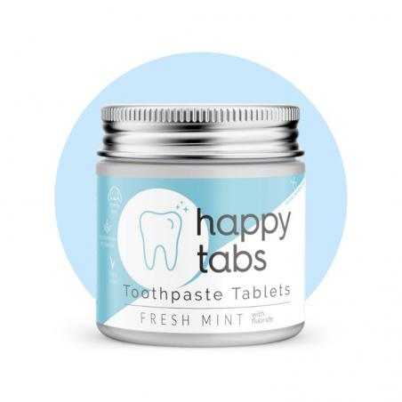 Tandpasta tabletten fresh mint met fluorideMondhygiëne8719326648507