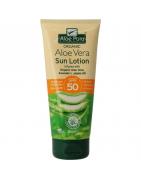 Aloe pura organic aloe vera zonnelotion SPF50Nieuw standaard5029354012120